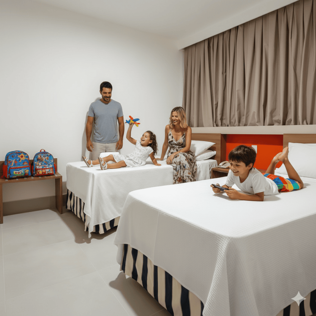 Acomodações Enjoy Olímpia Park Resort suite luxo II