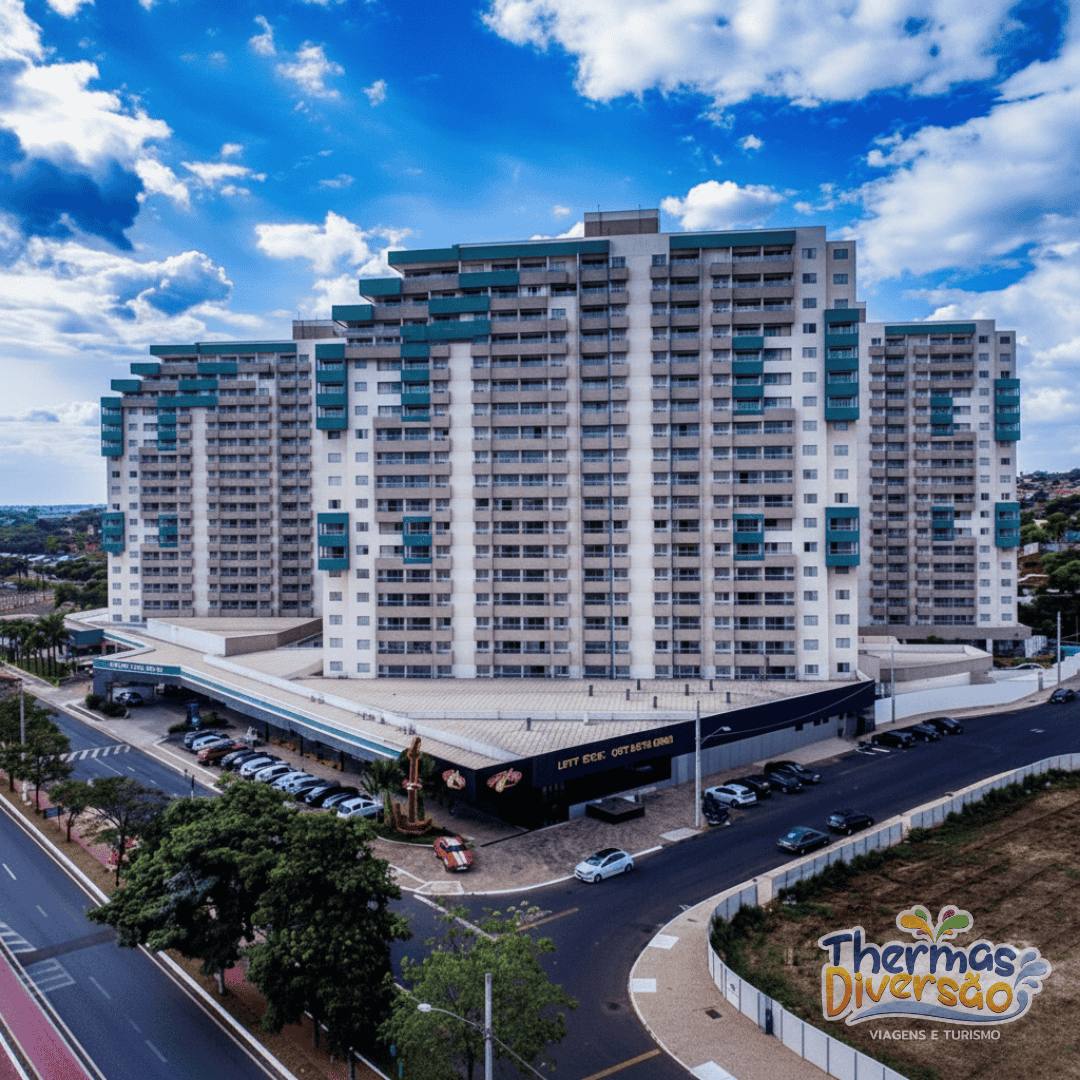 Estrutura do Enjoy Olímpia Park Resort, que costuma ter alta procura nos feriados.